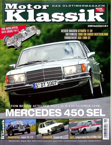 Deckblatt Motor Klassik (09/2005)